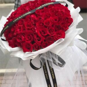 Eternal Red Rose Bouquet 🌹💖 - A Deep Confession, A Romantic Expression
