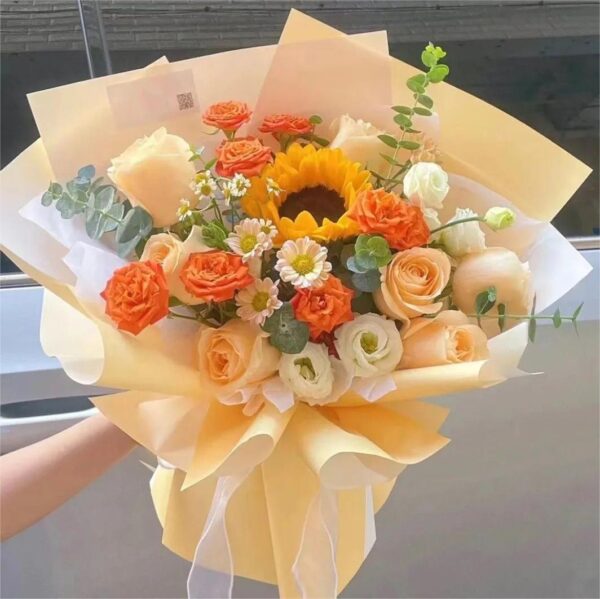 Sunshine Bouquet 🌻💐 - A Heartfelt Expression of Warmth and Joy - Image 3
