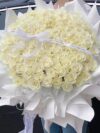Pure White Rose Bouquet 🌸🤍 - A Symbol of Love and Beauty