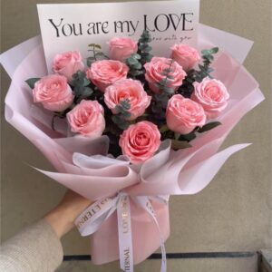 Pink Rose Bouquet 💖🌸 - A Declaration of Love and Warmth