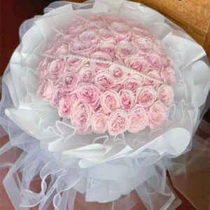 Dreamy Pink Rose Bouquet 🌸💖 - The Perfect Symbol of Purity and Romance