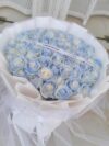 Blue Trendy Rose Bouquet 🌊💙 - The Most Special Romantic Moment for You