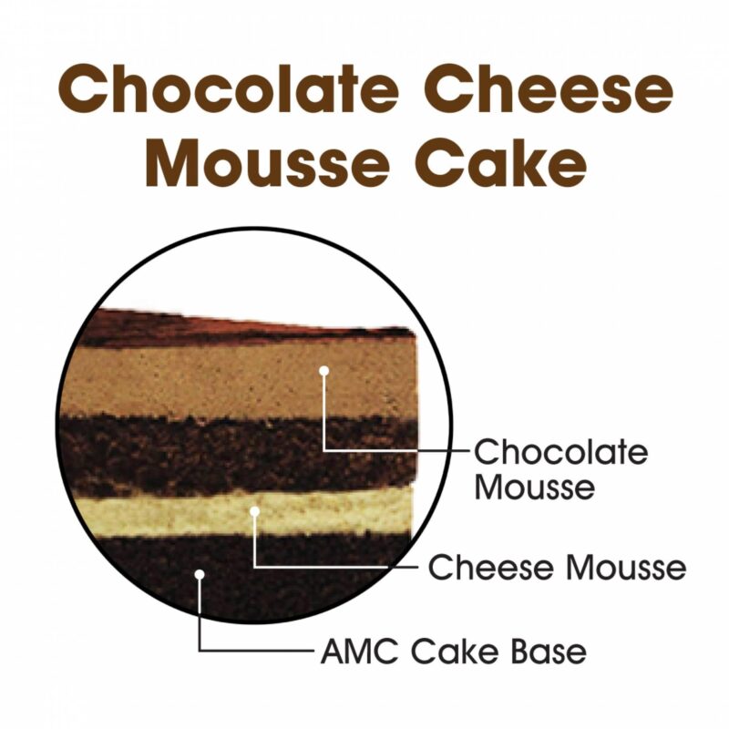 Chocolate Cheese Mousse Cake - Image 2